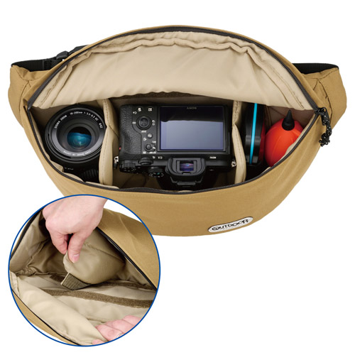 OUTDOOR PRODUCTS（アウトドアプロダクツ） カメラショルダーバッグ 07 ベージュ